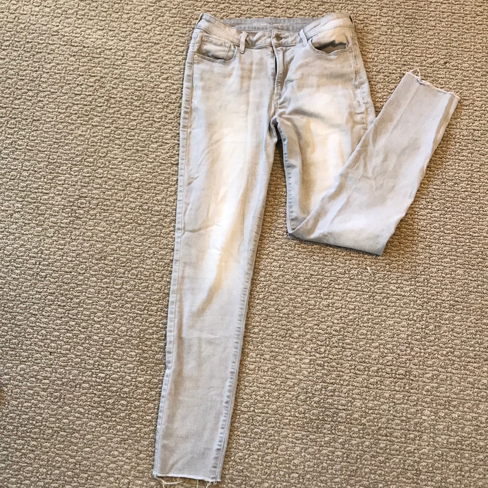 Grey jeans